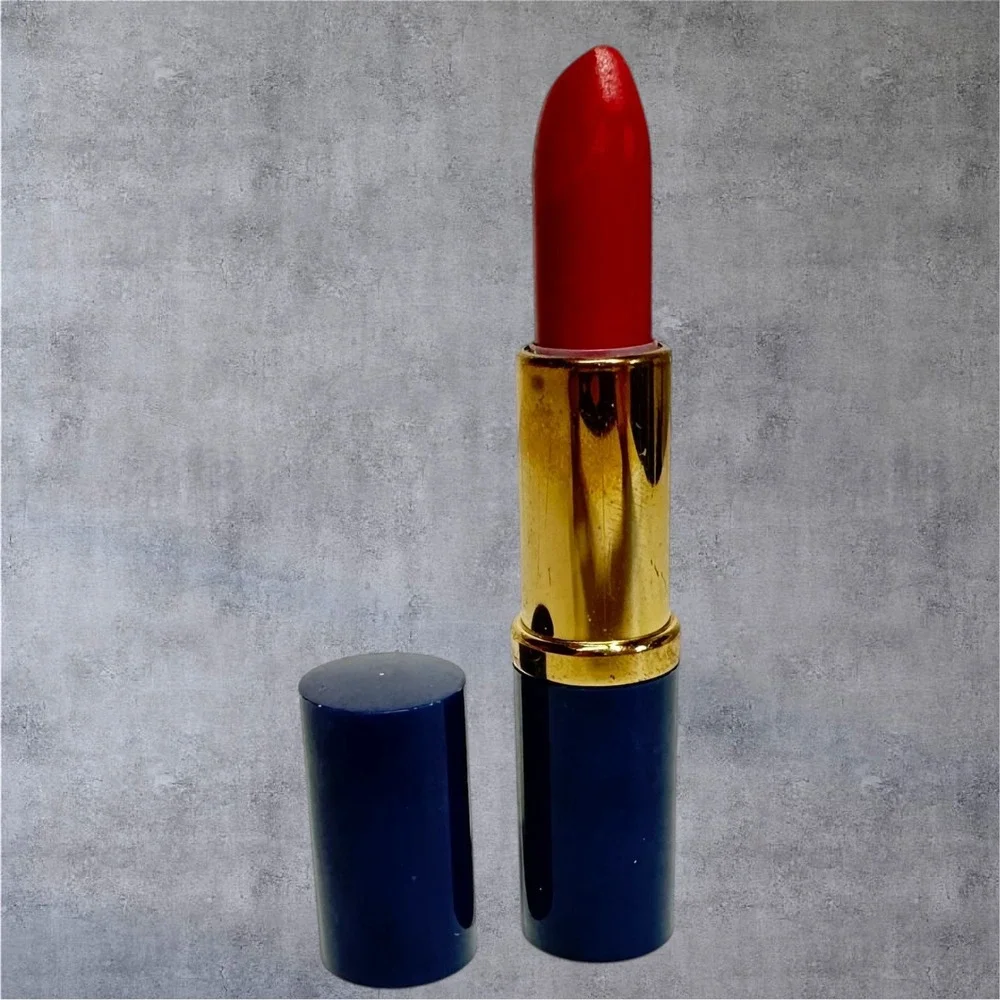 Estee Lauder Polished Performance‎ Lipstick Rose Triumph Red Vintage